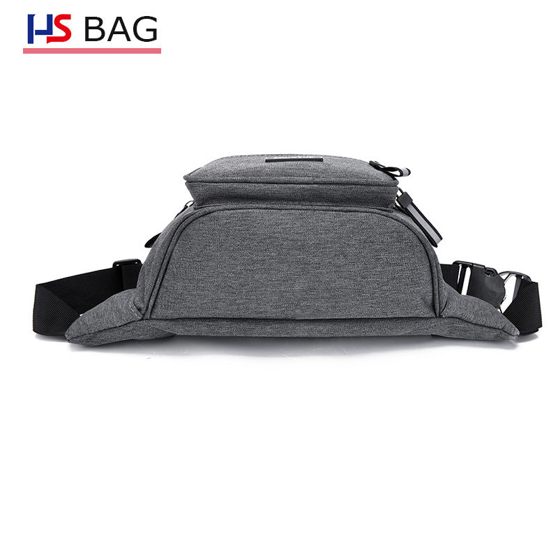 Korean Style Waterproof Oxford Cloth Stall Supermarket Large Men's Waist Packs