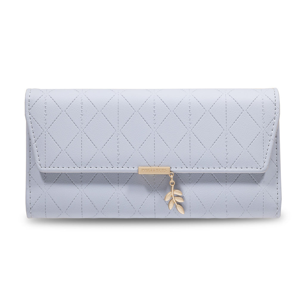 Women's Long Folding Fresh Design Large Capacity Ladies Wallets