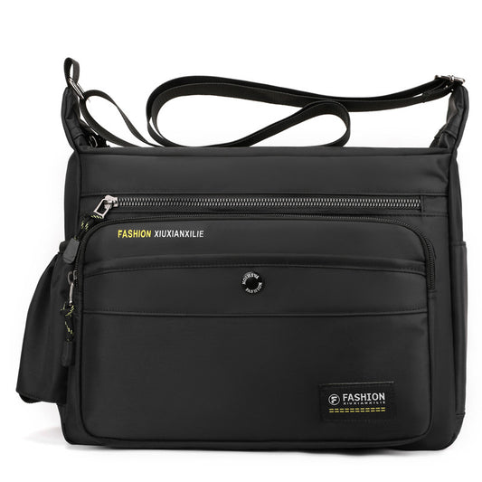 Men's Simple Oxford Cloth Cashier Stall Men's Shoulder Bags
