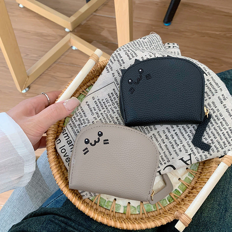 Women's Cute Multiple Slots Advanced Cartoon Change Ladies Wallets