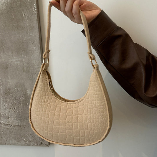 Women's High-grade Niche Fashion Underarm Retro Easy Shoulder Bags