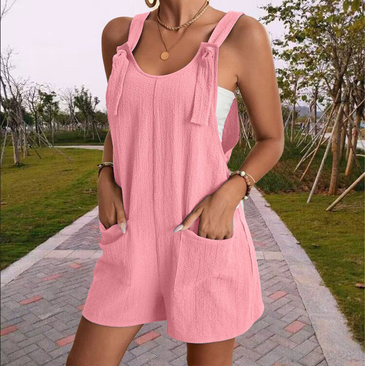 Women's Summer Casual Fashion Suspenders Suspender Women's Jumpsuit/clothing