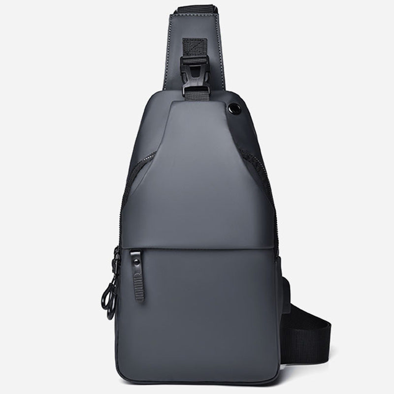 Men's Korean Style Fashion Waterproof Pannier Men's Chest Bags