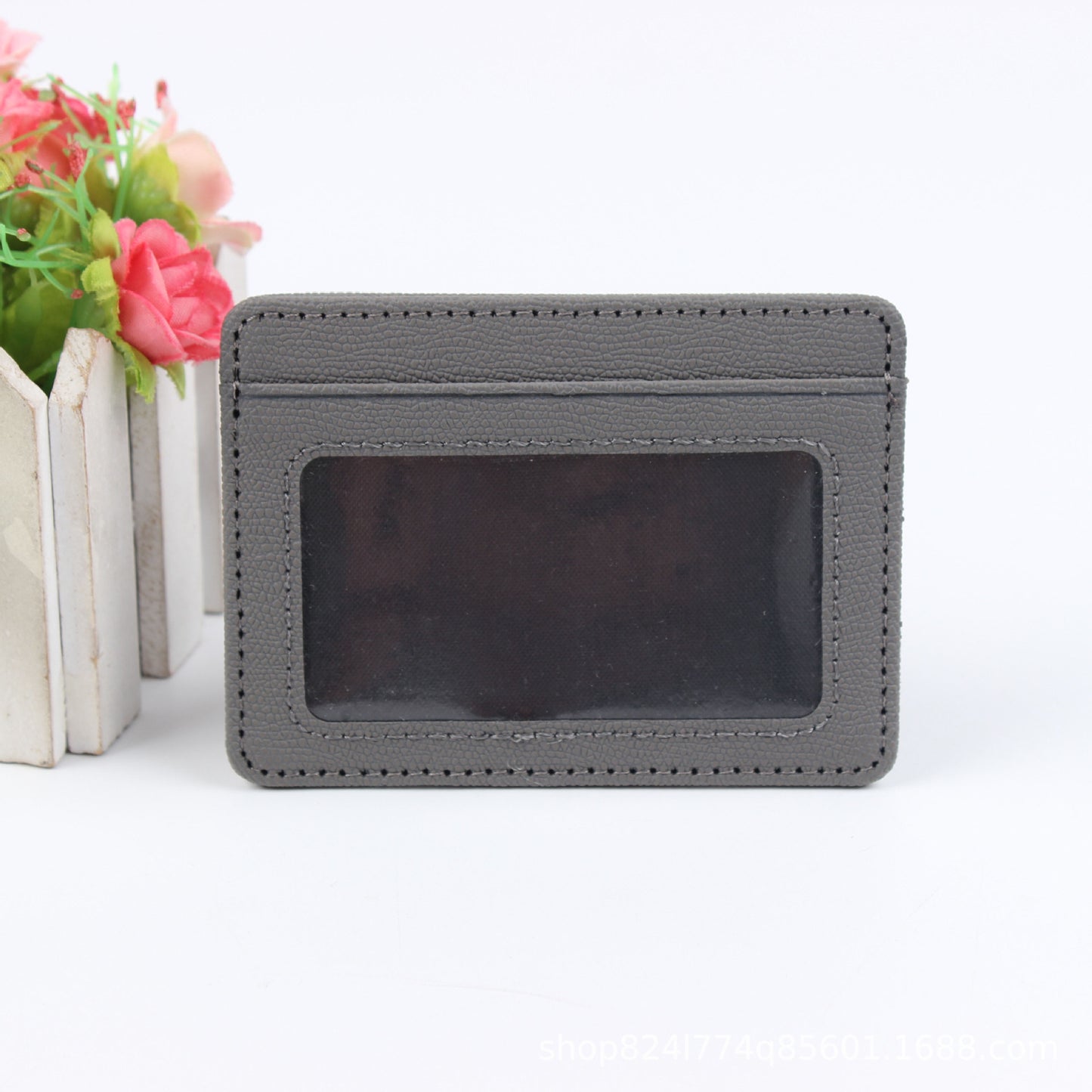 Versatile Leather Change Credit Mini Lightweight Card Holder
