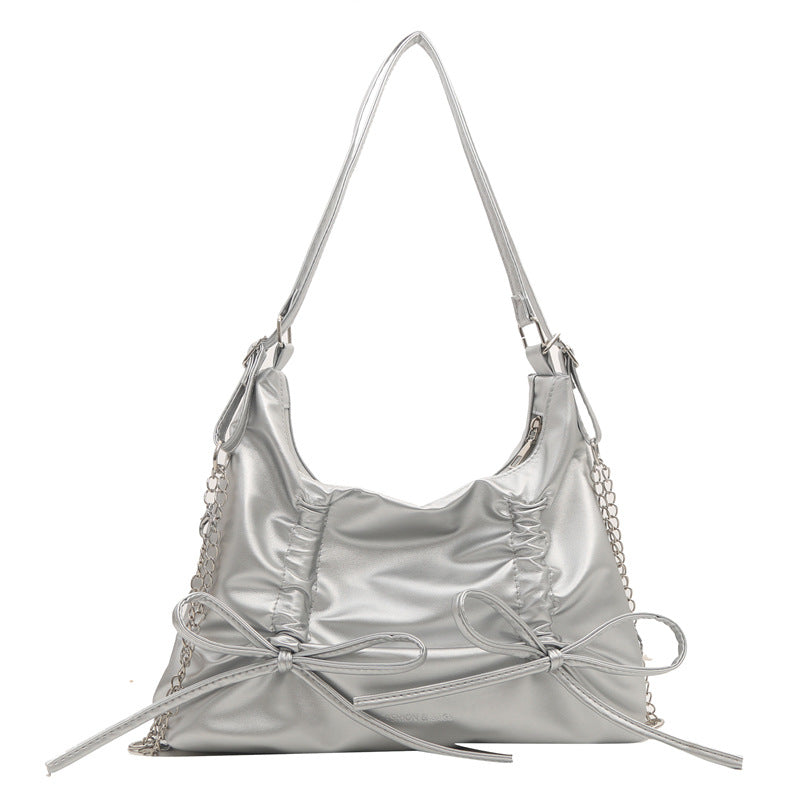 Slouchy Popular Cute Bow Trendy Girlish Bags