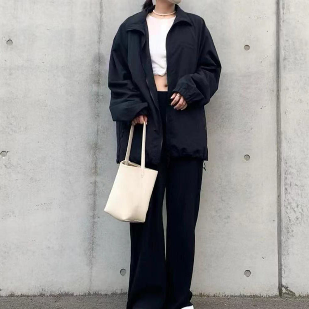 Elegant Large Capacity One Genuine Leather Handbags