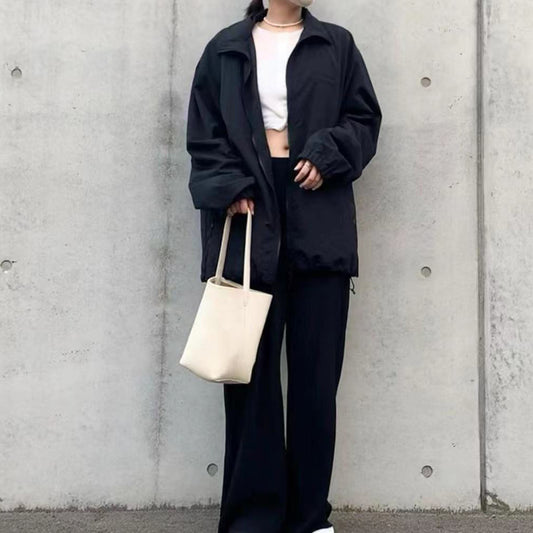 Elegant Large Capacity One Genuine Leather Handbags