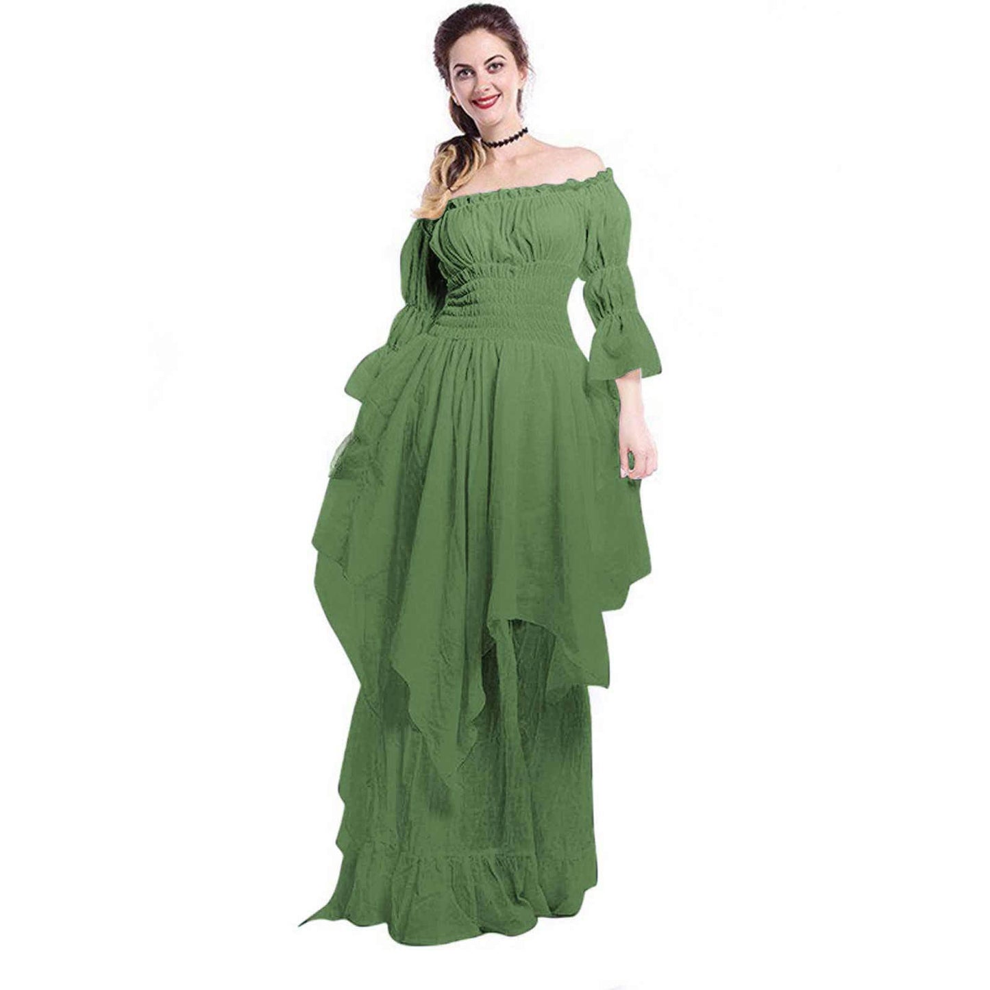 Gorgeous Lace Bell Sleeve Dress Vintage Dresses