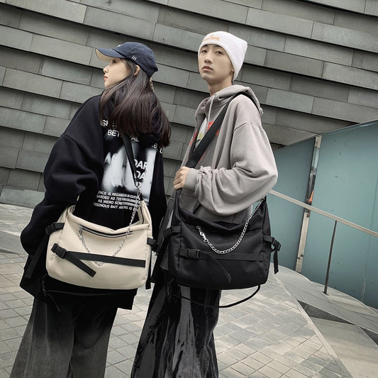 Women's & Men's & Large Capacity Fashion Mechanical Style Crossbody Bags