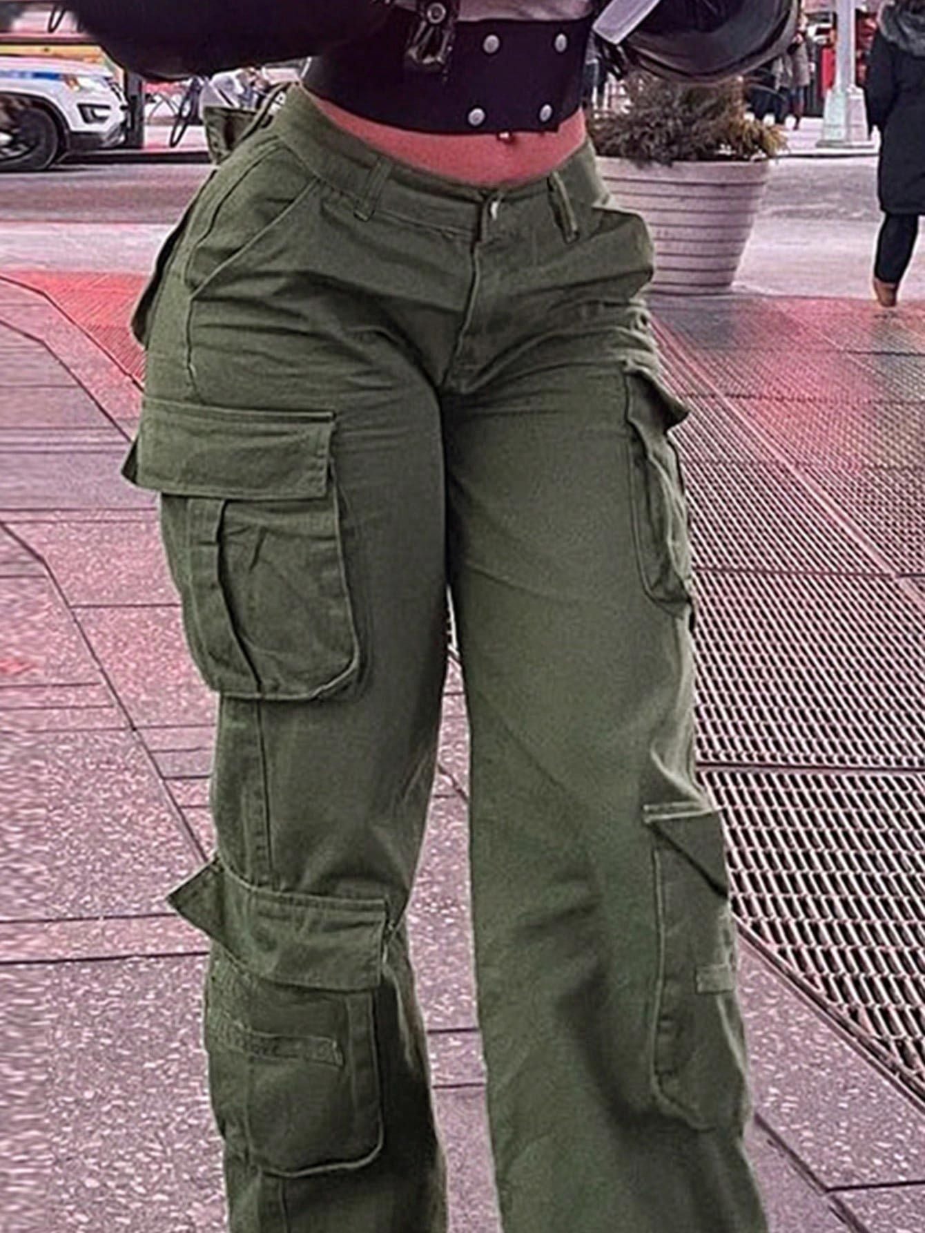 Women's Casual Working American Retro Tactical Pants