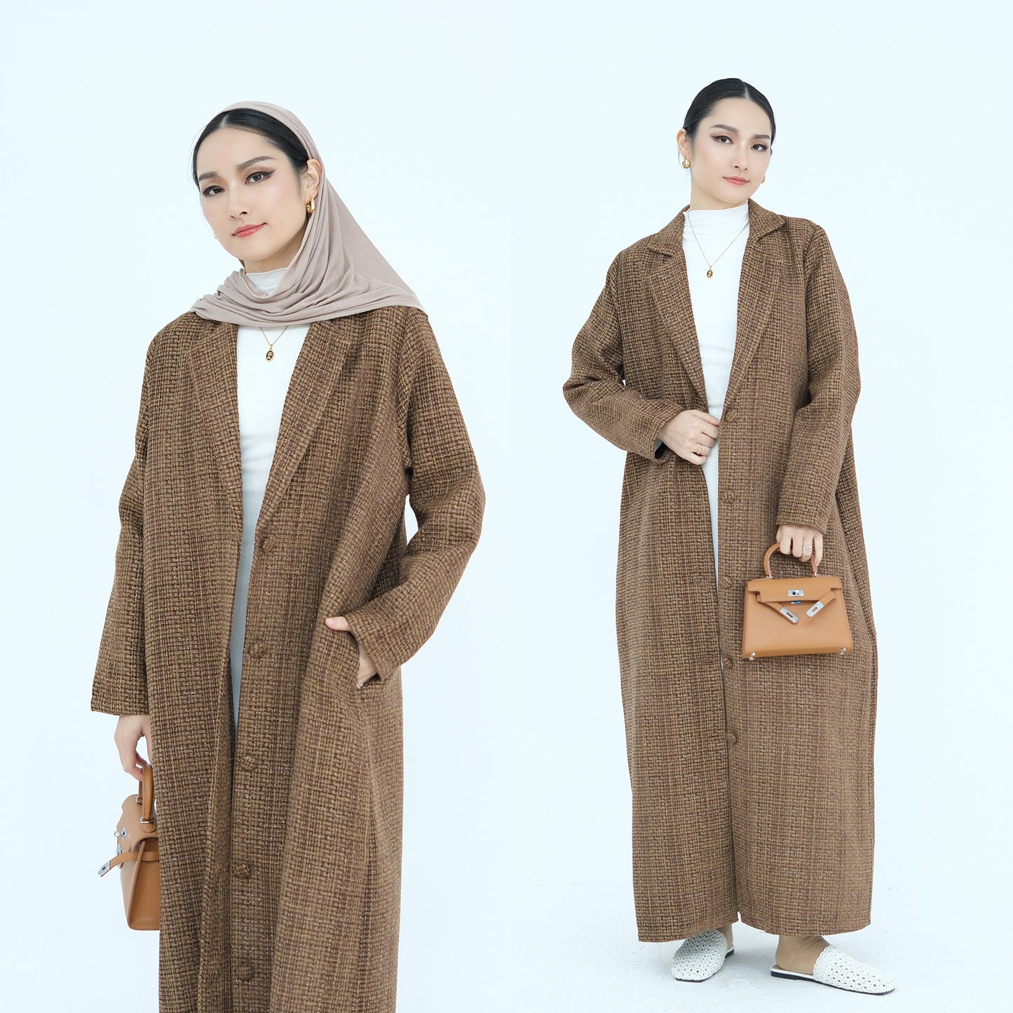 Classic Elegant Classy Turkey Thickening Dress Cardigans