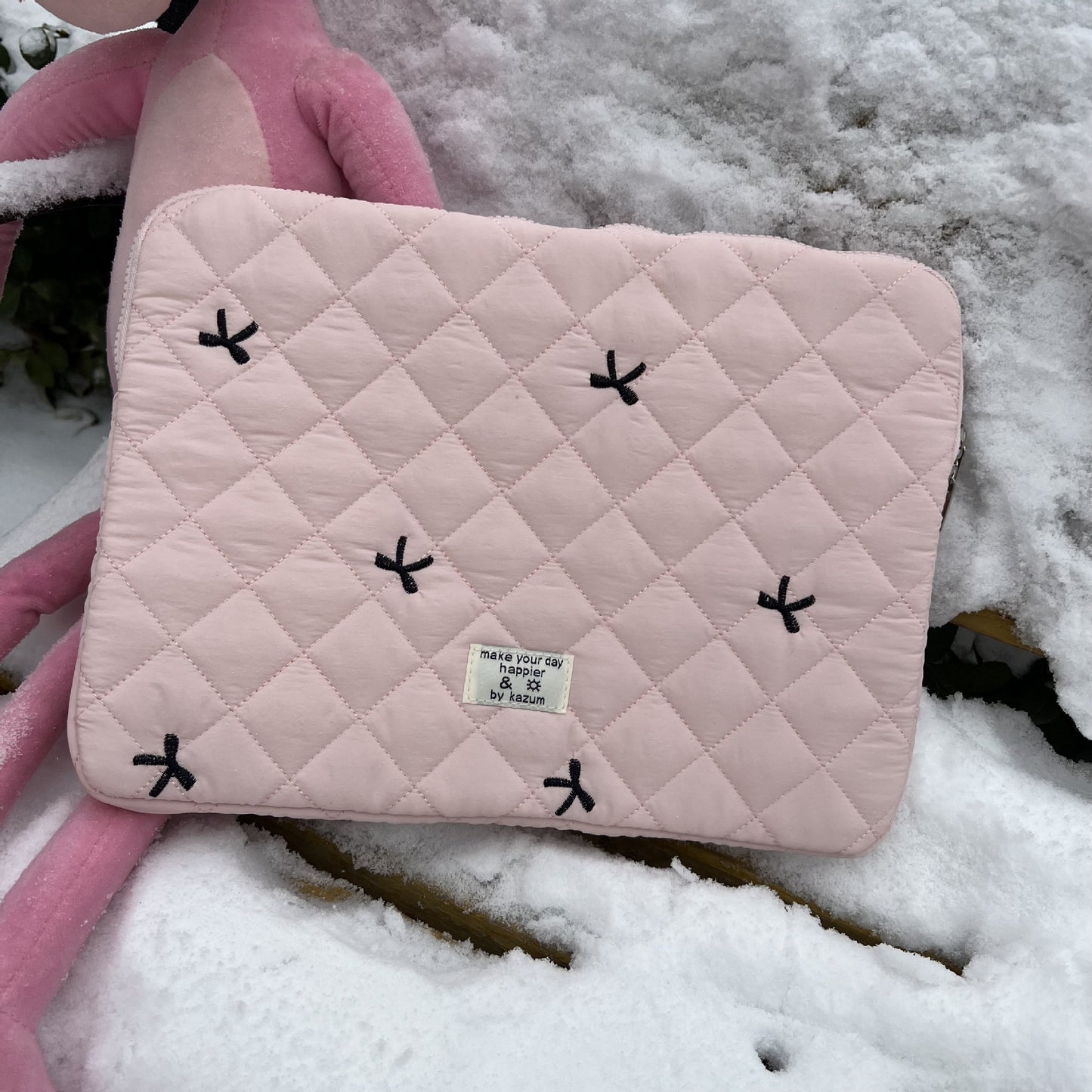 Computer Storage Cute Diamond Embroidered Notebook Bags