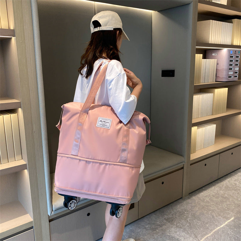 Hand-held Scalable Capacity To Be Produced Buggy Dry Travel Bags