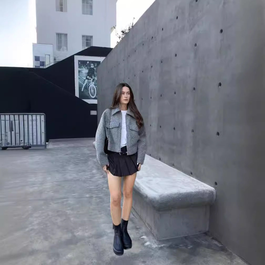 Women's Design Sense Niche Street Fashion Loose Coats