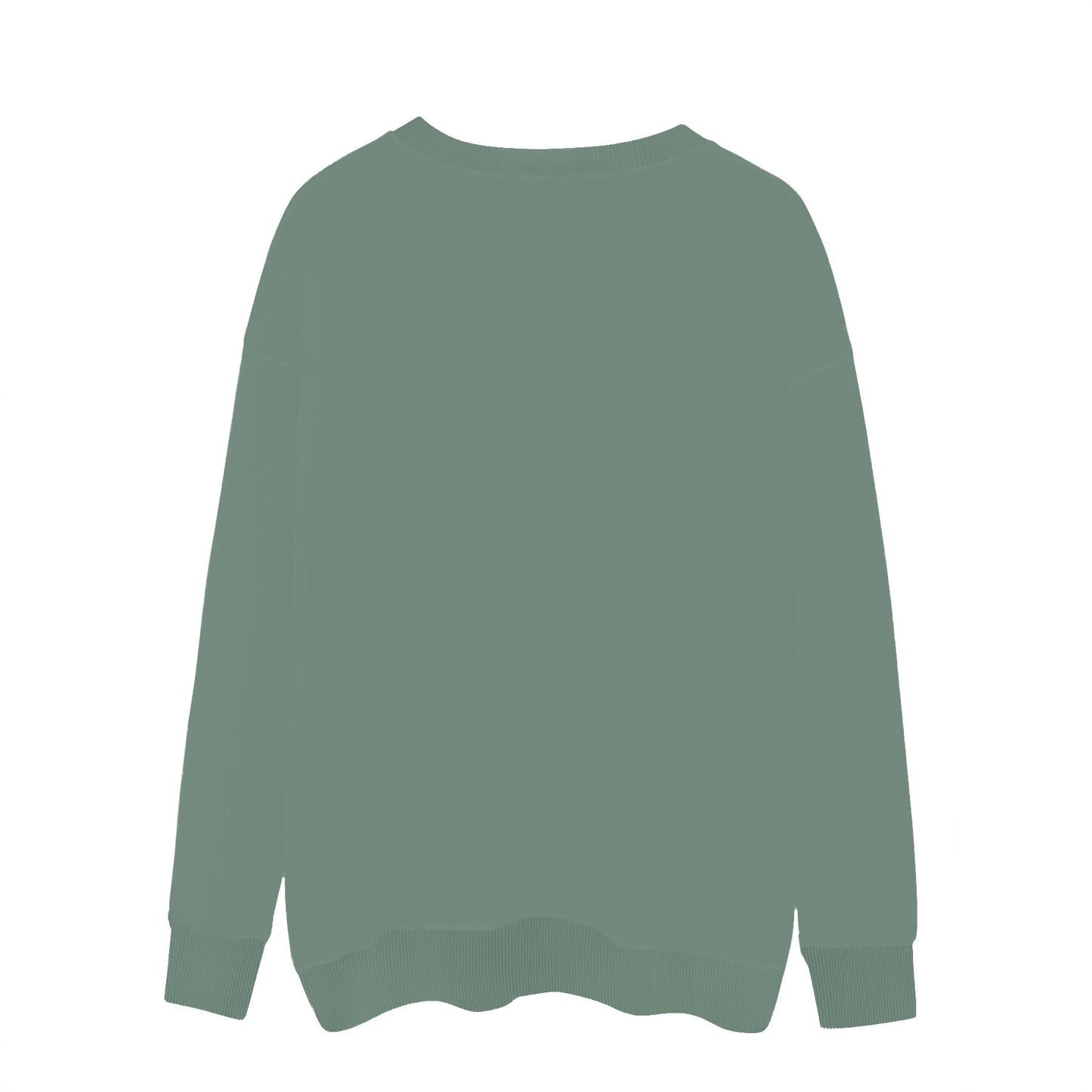 Women's Round Neck Fashion Temperament Printed Casual Loose Sweatshirt Women's Sweater, Sweater