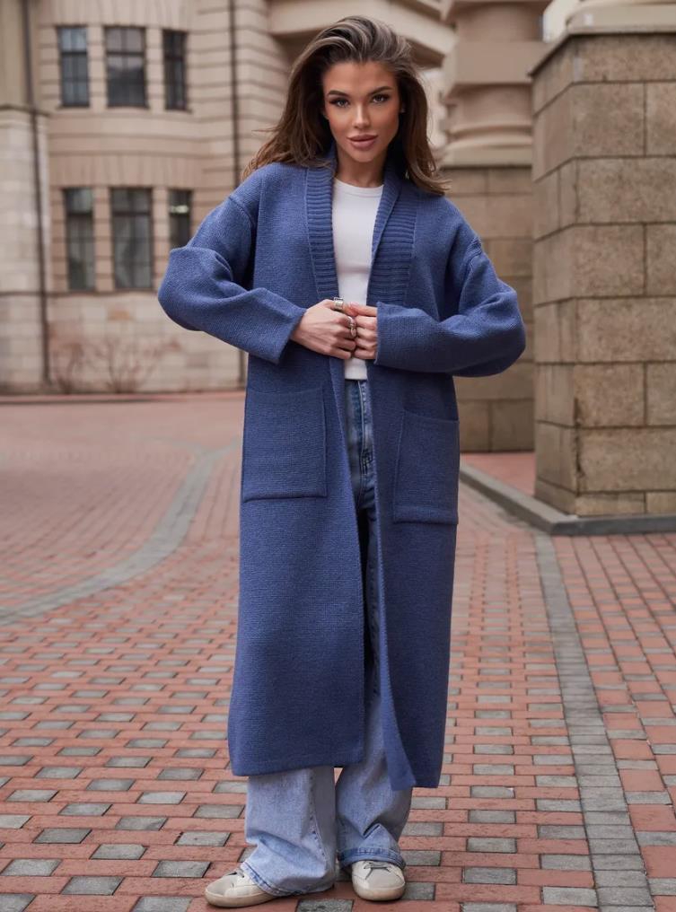 Women's Knitted Idle Style Long Below The Sweaters