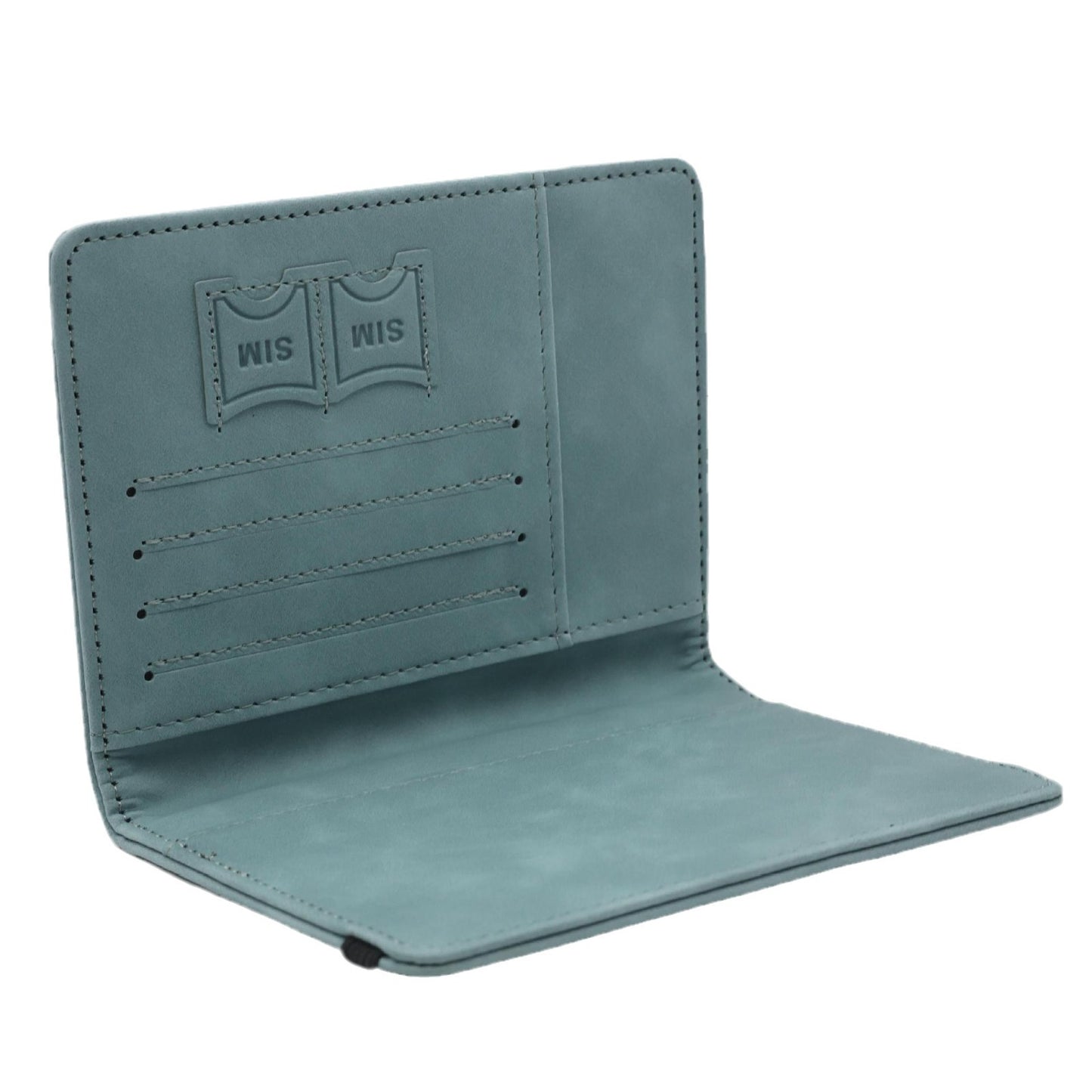 Cover Document Portable Lightweight Leather Clutch Id Package