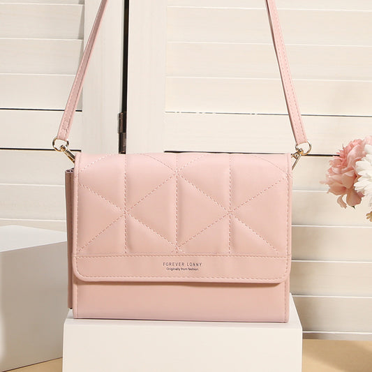 Women's Mobile Three-piece Set Design Fashionable Simple Phone Bags