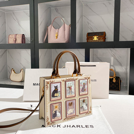 Cool Attractive Retro Embroidered High Sense Handbags