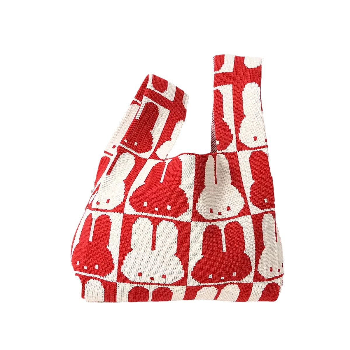 Festival Rabbit Knit Gift Packing Large Capacity Baking Tote Bags
