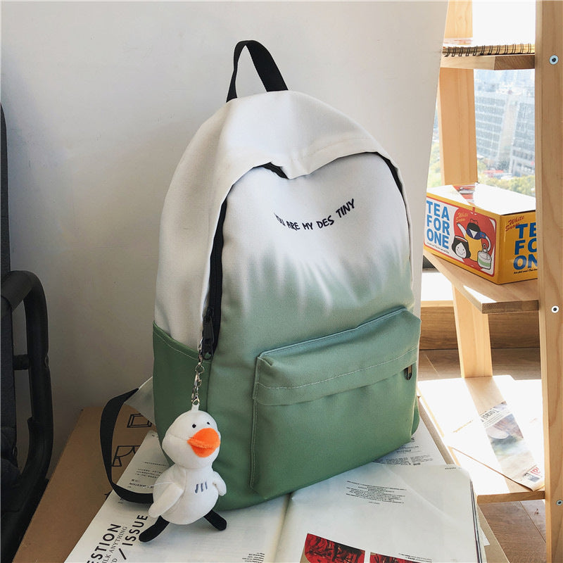 Boys Design Sense Niche Style Lightweight Middle School Students' Schoolbags