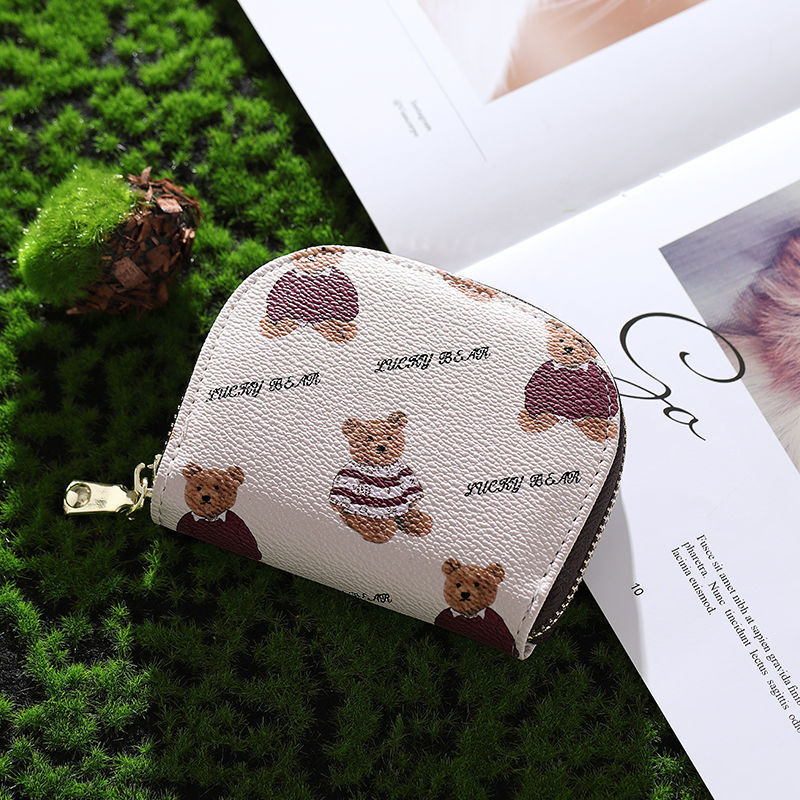 Women's Large Capacity Exquisite Cute Cartoon Card Holder