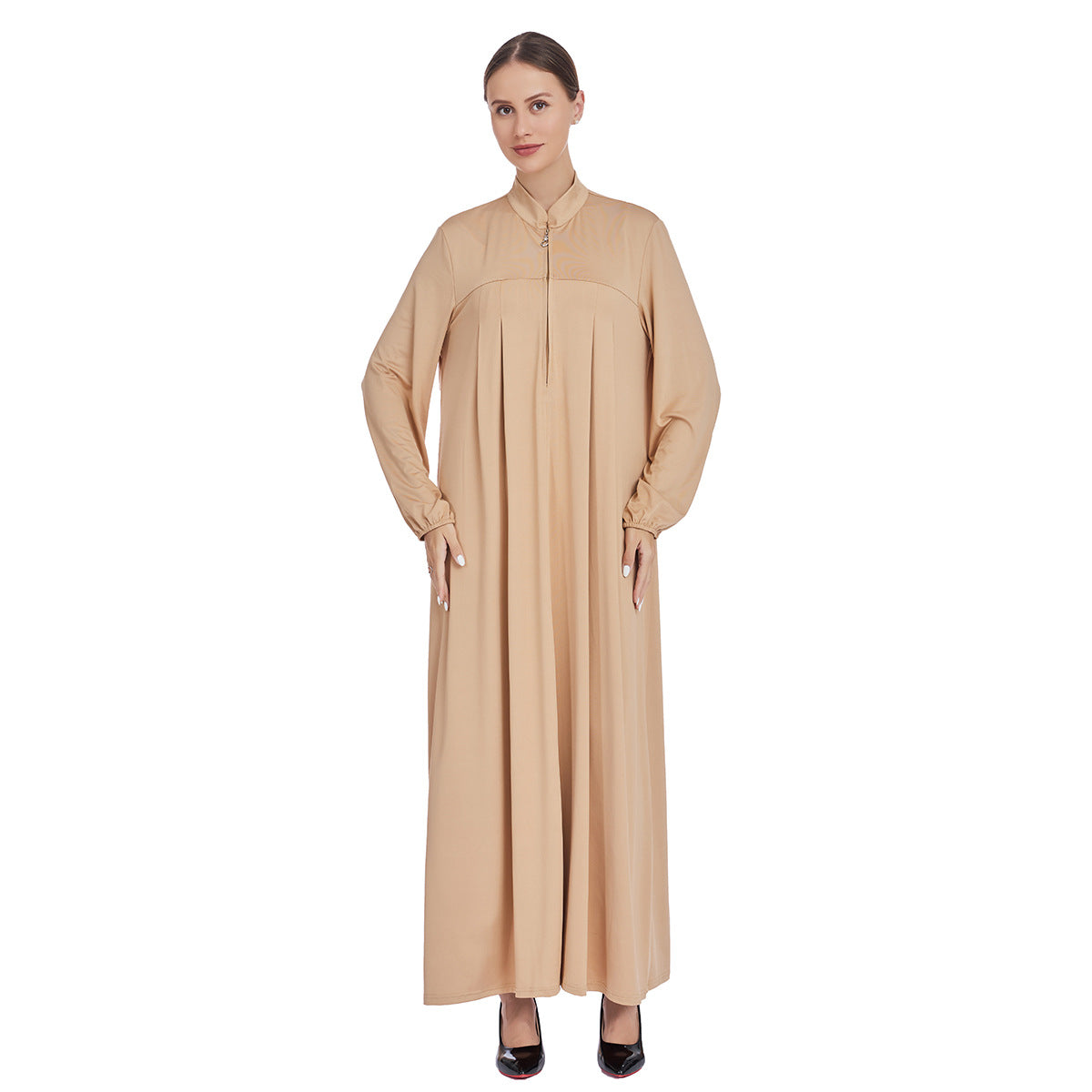 Women's Long Fashion Casual Loose Lapel Dress