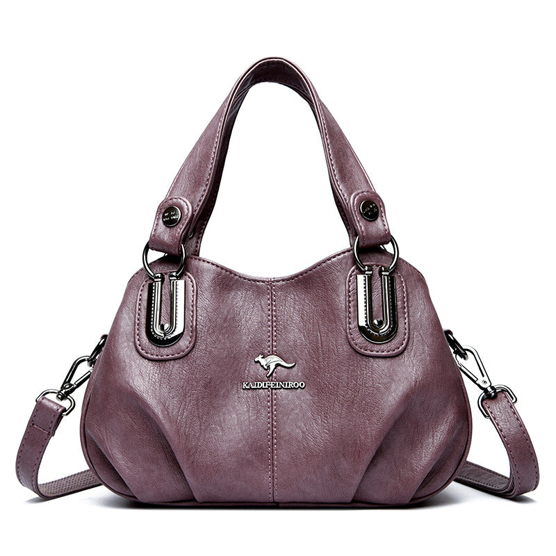 Women's Sheepskin High Texture Genuine Leather Mother Handbags