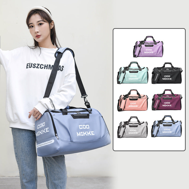 Women's Large Capacity Portable Dry Wet Separation Travel Bags