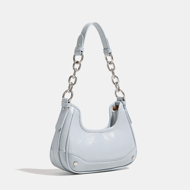 Charming Magnetic Field Niche Chain Denim Crossbody Bags
