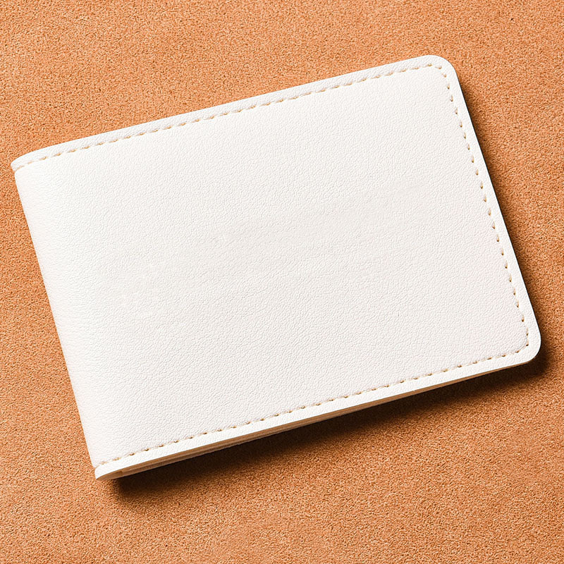 Blank Color Driving License Leather Protective Id Package