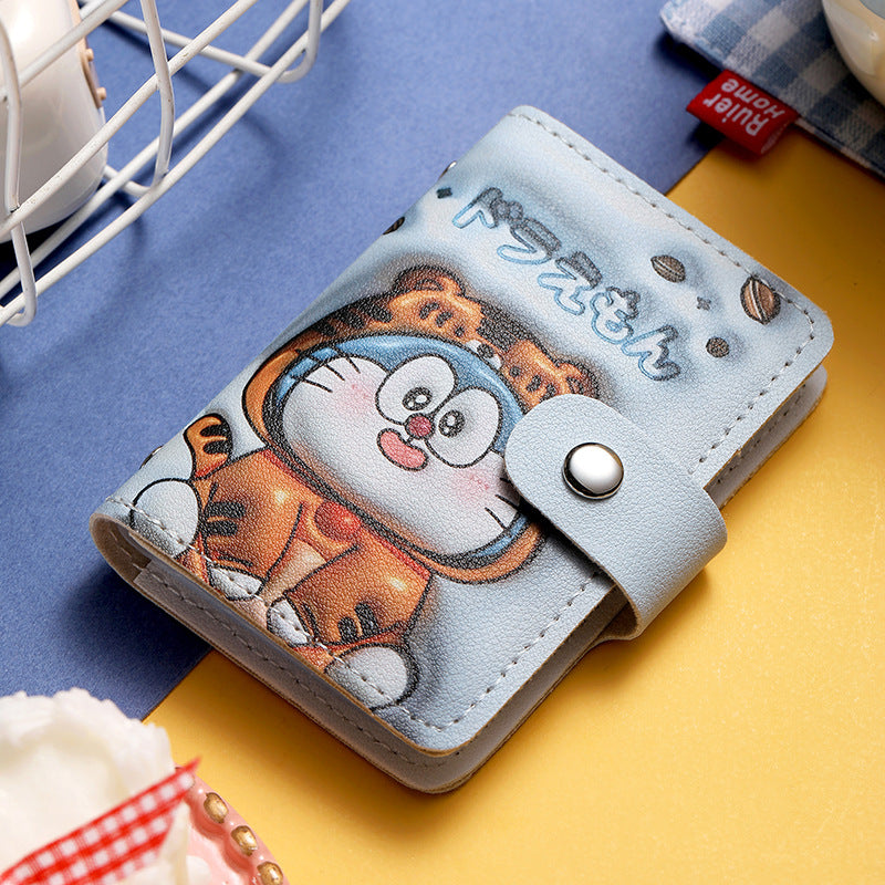 Mary Cartoon Cute Large Capacity Multiple Slots Card Holder