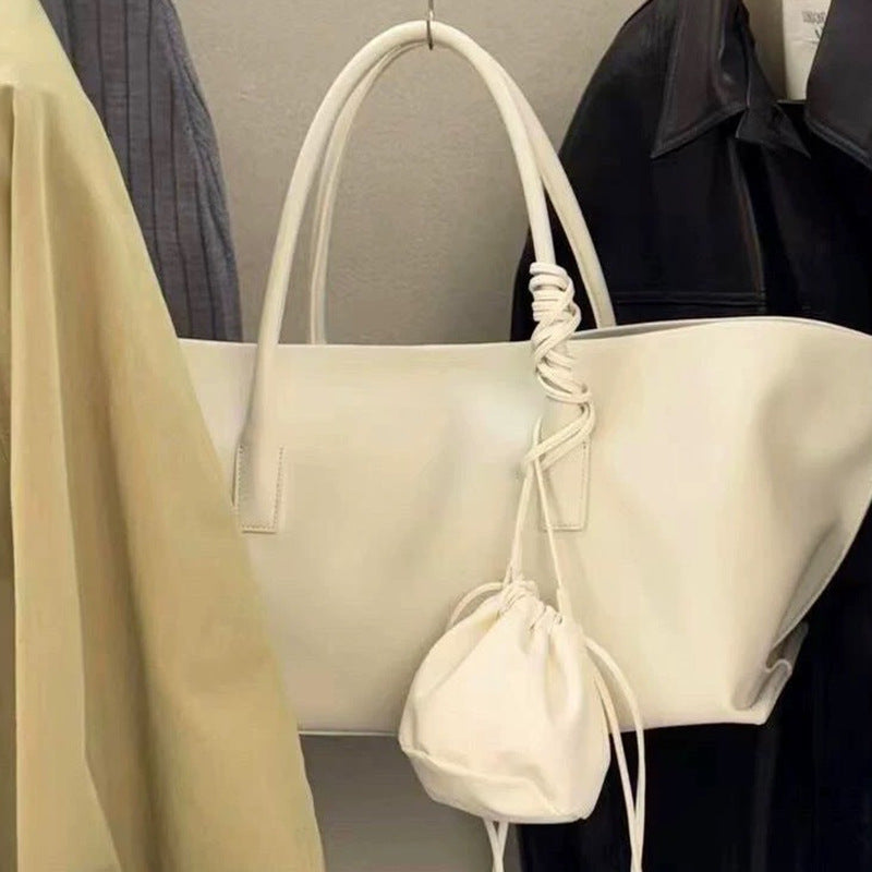 Women's Niche Minimalist Commuter Hand French Light Tote Bags