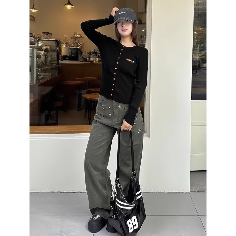 Women's Popular Lazy Literary Simplicity Casual Fashion Pants