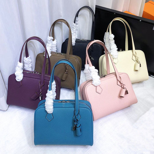 Slouchy Layer Cowhide Victoria Boston Commuter Armpit Bags