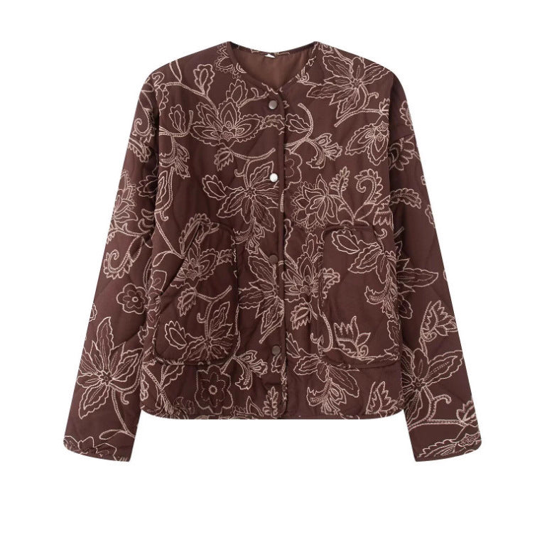 Women's Unique Cool Fashion Quilted Coating Jackets