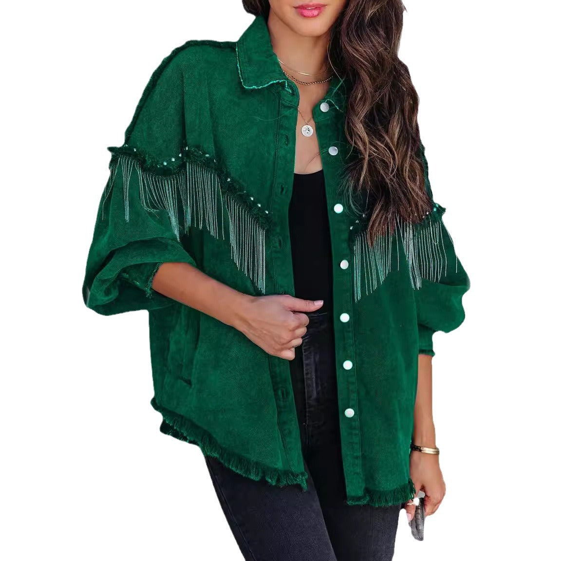Wind Chain Rivet Street Fashion Single-breasted Jackets
