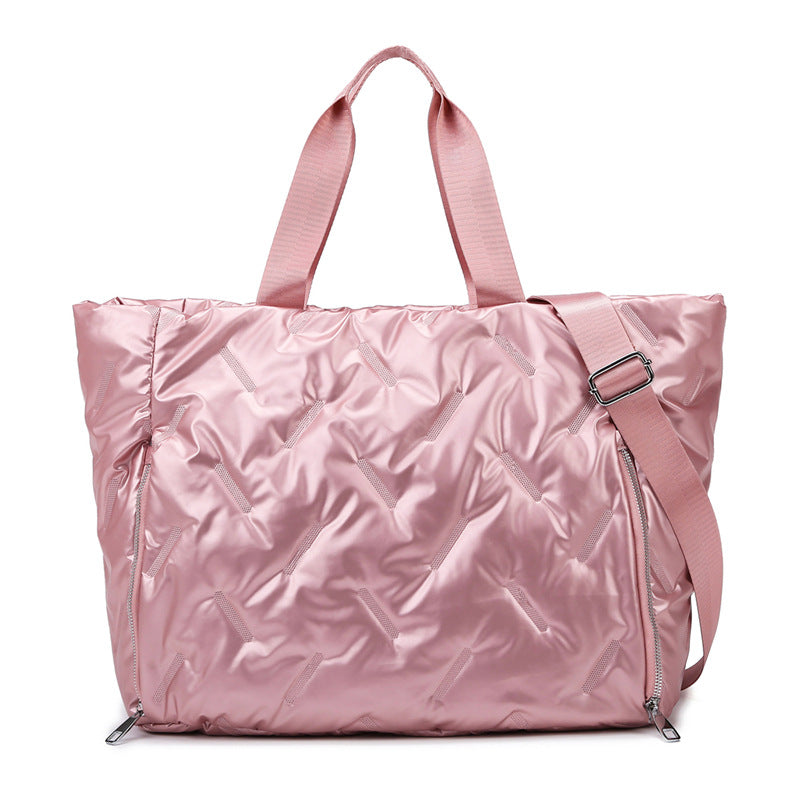 Women's Yoga Fitness Dry Wet Separation Waterproof Cotton Travel Bags