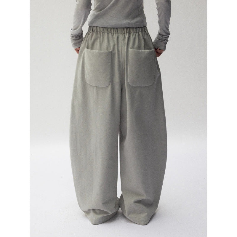 Tapered Loose Slimming Wide Leg Casual Pants