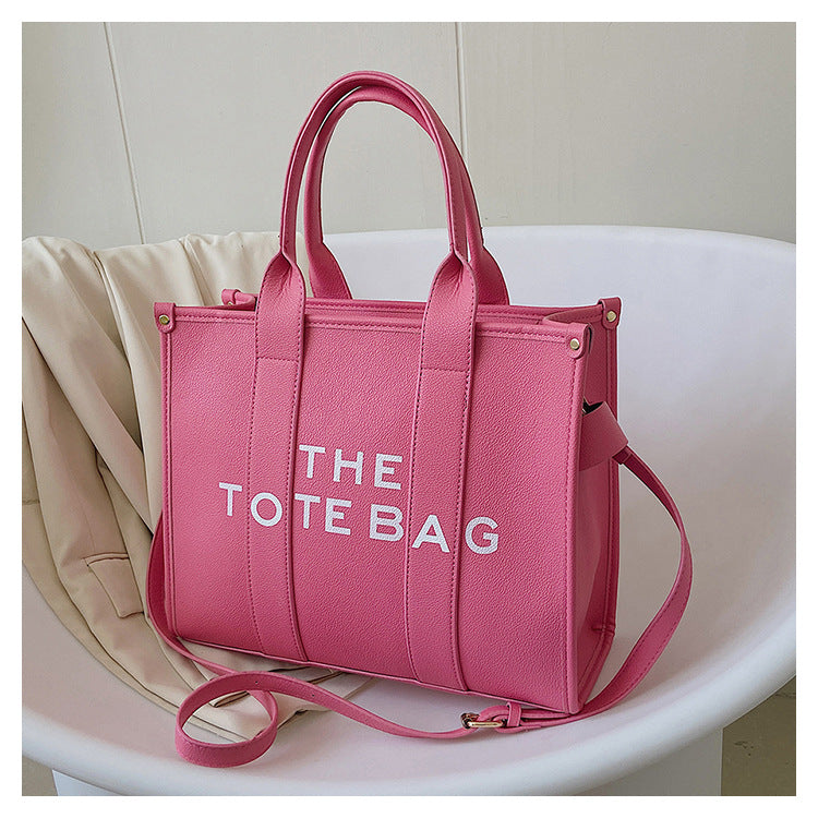 Women's Large Capacity Fashion Single Letter Shoulder Bags