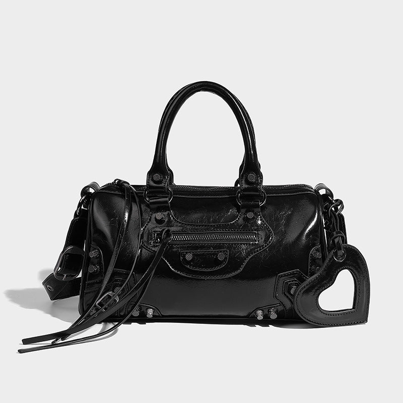 Stylish Paris Rivet Dark Motorcycle Hot Handbags