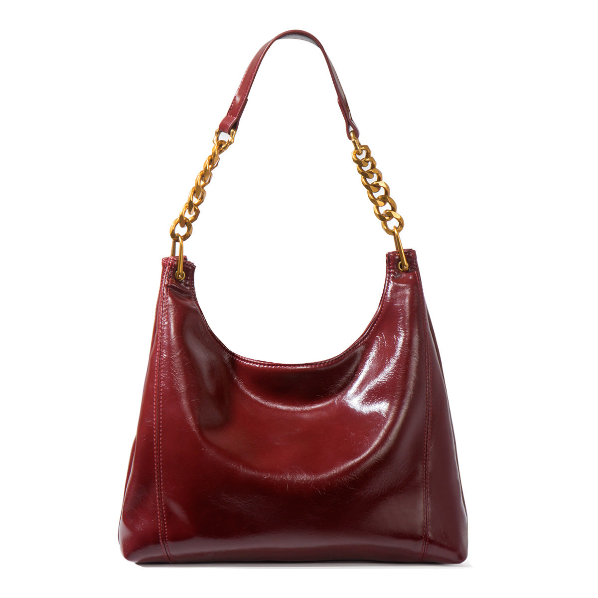 Women's Red Bride Fashionable Retro Large Capacity Handbags