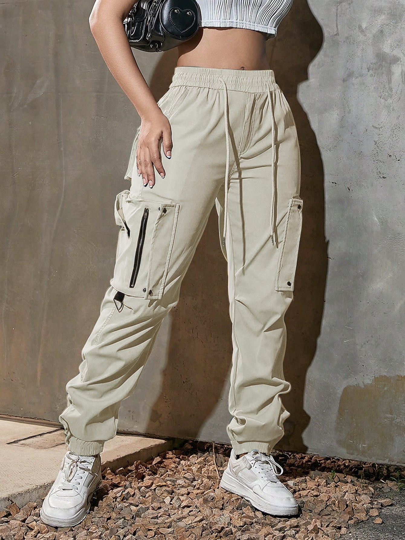 Women's Overalls Summer Beauty Sports Function Tactical Pants
