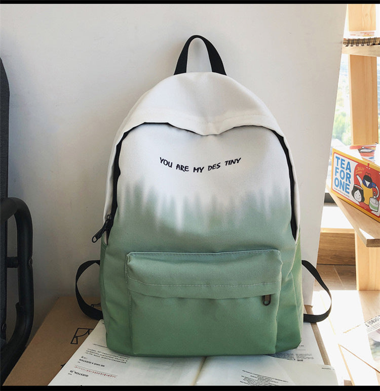 Boys Design Sense Niche Style Lightweight Middle School Students' Schoolbags