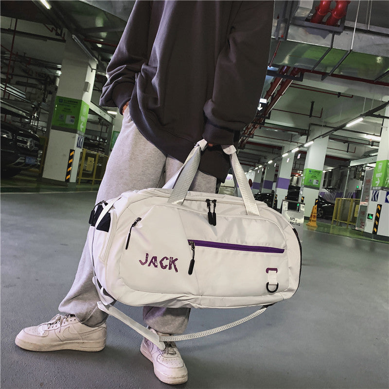 Dry Wet Separation Short Distance Hand Holding Cylinder Travel Bags