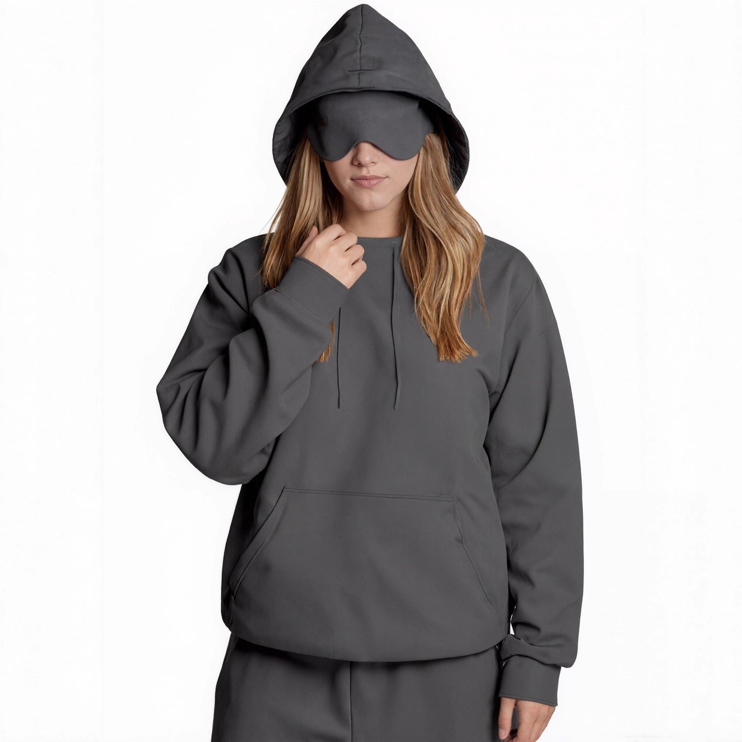 Women's Wear With Built-in Eye Mask Hoodie Sweaters