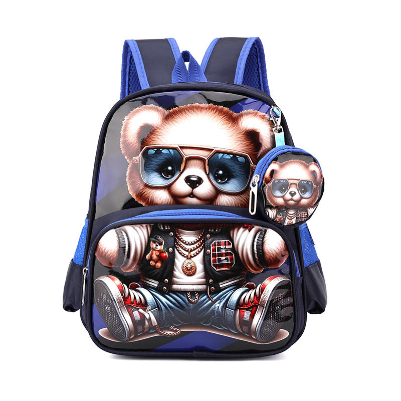 Children's Large Capacity Cute Boys Ultra Light Kindergarten School Bags