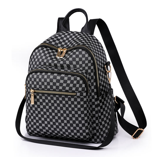 Women's Simple Fashion Large Capacity Printed Backpacks