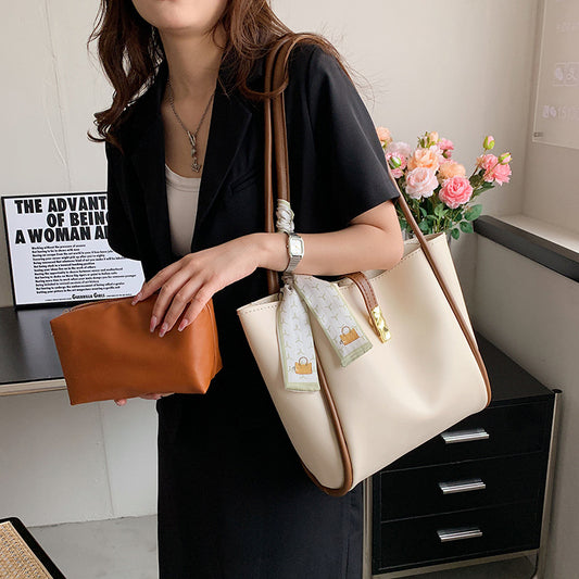 Material Big Pocket Korean Style Handmade Crossbody Bags