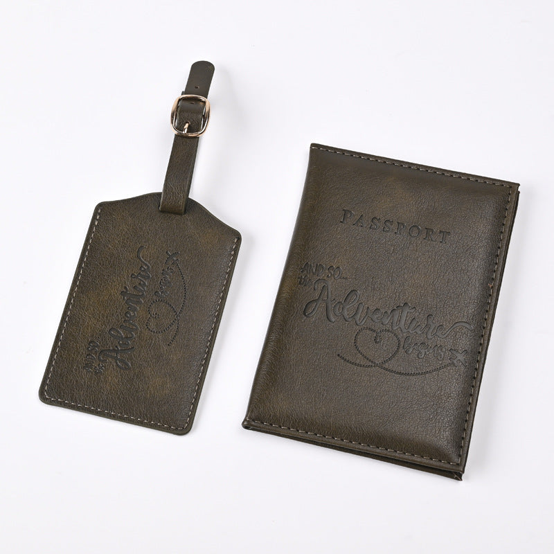 Brave Adventure Passport Cover Tag Ticket Id Package